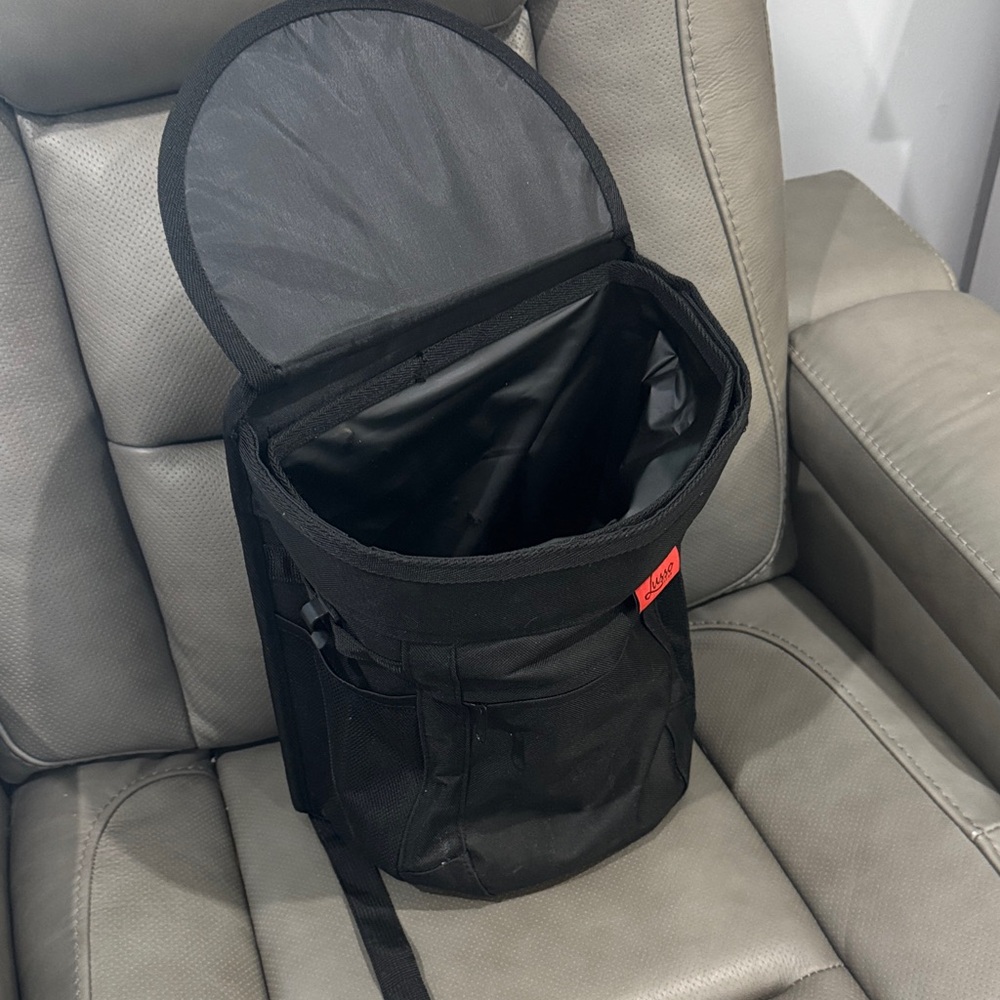 Sleek Black Men's Travel Backpack